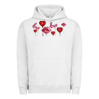 Pigment Lunar Rock love and  love balloons Urban Hoodie - AdoDesignShop