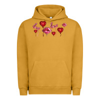 Pigment Peanut Butter love and  love balloons Urban Hoodie - AdoDesignShop