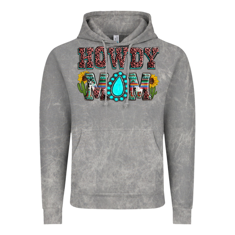 Howdy Mom Mother's Day Vintage Hoodie by HowdyJamesFarm | Teevron