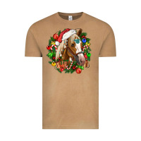 Vintage Camel horse christmas wreath Vintage Tee - CowGirlArtShop