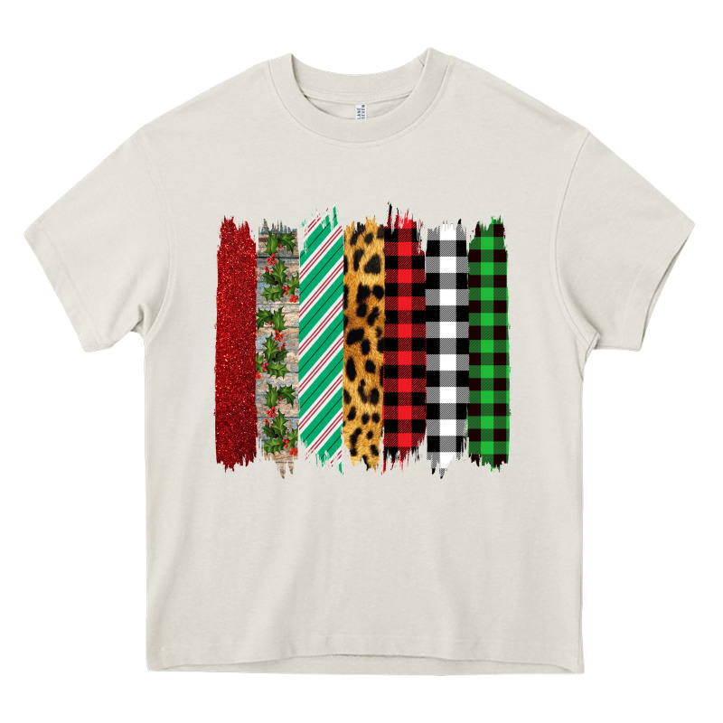 Christmas Brushstrokes Heavy Core Tee by Bettercallsaul | Teevron