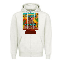 Oatmeal Heather cowgirls just wanna have fun 12 oz can cooler (regular) Zipper Hoodie - Artiststas