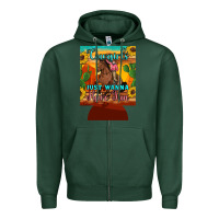 Sports Green cowgirls just wanna have fun 12 oz can cooler (regular) Zipper Hoodie - Artiststas