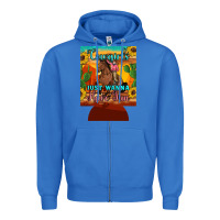 True Royal cowgirls just wanna have fun 12 oz can cooler (regular) Zipper Hoodie - Artiststas