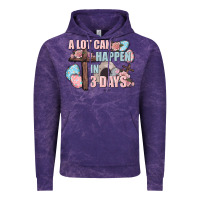 Cloud Purple Easter Day A lot can happen in 3 days Vintage Hoodie - CowGirlArtShop
