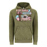 Vintage Olive Easter Day A lot can happen in 3 days Vintage Hoodie - CowGirlArtShop