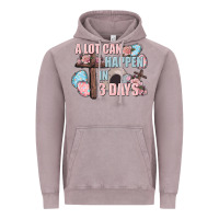Vintage Zinc Easter Day A lot can happen in 3 days Vintage Hoodie - CowGirlArtShop