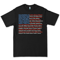 Black List of Presidents of the United States, Gift Premium Tee - longCreatives