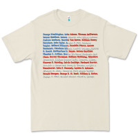 Bone List of Presidents of the United States, Gift Premium Tee - longCreatives