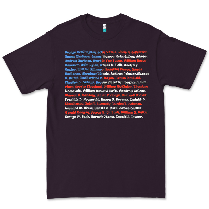 List Of Presidents Of The United States, Gift Premium Tee by longCreatives | Teevron