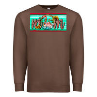 Chestnut flamingo mom license plate Premium Sweatshirt - BarkalooDesign