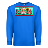 True Royal flamingo mom license plate Premium Sweatshirt - BarkalooDesign