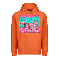 Carrot pink christmas coffee Premium Hoodie - Jasminsmagicworld