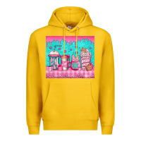 Lemon pink christmas coffee Premium Hoodie - Jasminsmagicworld