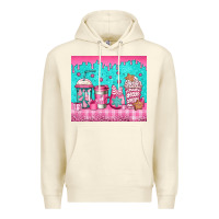 Sandshell pink christmas coffee Premium Hoodie - Jasminsmagicworld