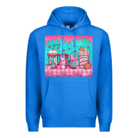True Royal pink christmas coffee Premium Hoodie - Jasminsmagicworld