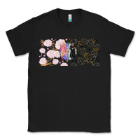 Black gothic girl and colorful girl best friends with Classic Tee - TumblerDesignByShophia