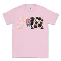 Bubblegum Pink gothic girl and colorful girl best friends with Classic Tee - TumblerDesignByShophia