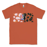 Copper gothic girl and colorful girl best friends with Classic Tee - TumblerDesignByShophia