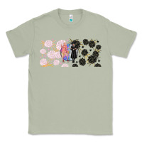 Matcha gothic girl and colorful girl best friends with Classic Tee - TumblerDesignByShophia