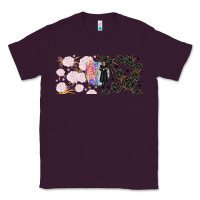 Plum gothic girl and colorful girl best friends with Classic Tee - TumblerDesignByShophia
