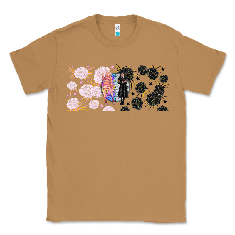 Gothic Girl And Colorful Girl Best Friends With Classic Tee by TumblerDesignByShophia | Teevron