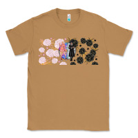 Toasted Coconut gothic girl and colorful girl best friends with Classic Tee - TumblerDesignByShophia