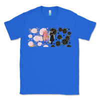 True Royal gothic girl and colorful girl best friends with Classic Tee - TumblerDesignByShophia