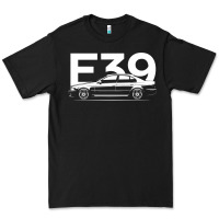 Black E39 5 Series  Car Silhouette Premium Tee - longCreatives