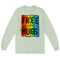 Matcha free hugs Long Sleeve Tee - OliviaCreatesArt