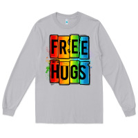 Moon Dust free hugs Long Sleeve Tee - OliviaCreatesArt