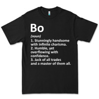 Black BO Definition Personalized Name Funny Birthday Gift Idea Premium Tee - longCreatives