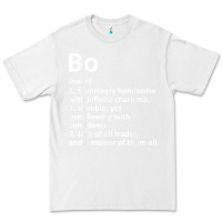 White BO Definition Personalized Name Funny Birthday Gift Idea Premium Tee - longCreatives