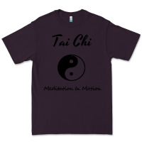 Plum Tai Chi T, Meditation In Motion, Martial Arts Gift Premium Tee - longCreatives