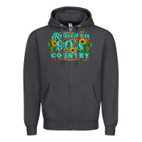 Smoke raised 90's country cactus sunflower's Zipper Hoodie - Artiststas