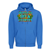 True Royal raised 90's country cactus sunflower's Zipper Hoodie - Artiststas