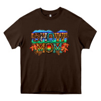 Chocolate Brown show mom led light Heavy Core Tee - JahusDesignShop