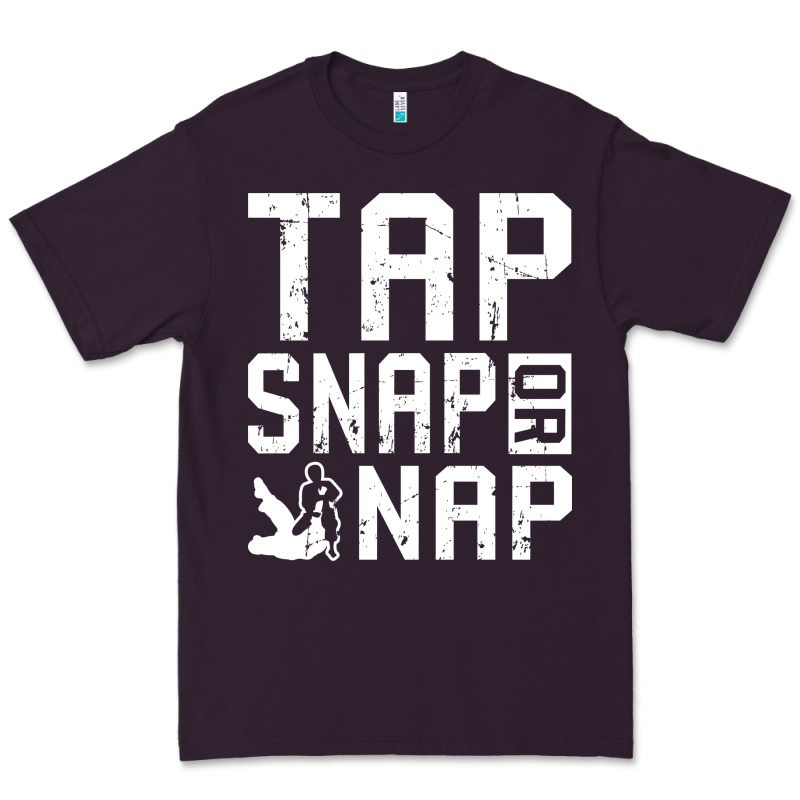 Tap Snap Or Nap Jiu Jitsu Hoodie Brazilian Bjj Gifts Premium Tee by longCreatives | Teevron
