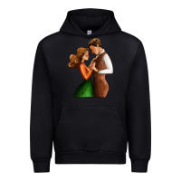 Black valentines day couple Urban Hoodie - AdoDesignShop