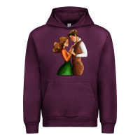 Mauve Wine valentines day couple Urban Hoodie - AdoDesignShop