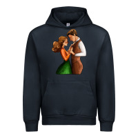 Navy valentines day couple Urban Hoodie - AdoDesignShop