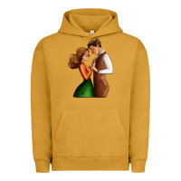 Pigment Peanut Butter valentines day couple Urban Hoodie - AdoDesignShop