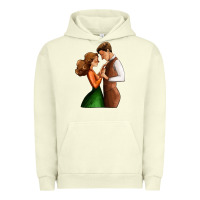 Pigment Pistachio valentines day couple Urban Hoodie - AdoDesignShop