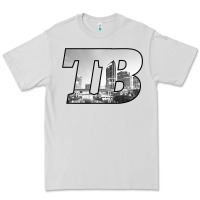 Dove Grey TB Tampa Bay City Skyline of Tampa Bay, Florida Premium Tee - longCreatives