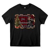 Black All I want for Christmas is RIP Heavy Core Tee - Bettercallsaul