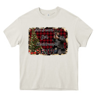 Cream All I want for Christmas is RIP Heavy Core Tee - Bettercallsaul
