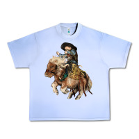 Grape Ice Midilli little Cowboy kid rodeo Urban Heavy Tee - HowdyJamesFarm
