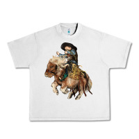 Lunar Rock Midilli little Cowboy kid rodeo Urban Heavy Tee - HowdyJamesFarm