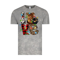 Cloud Rock love cow gnomies Vintage Tee - CowGirlArtShop