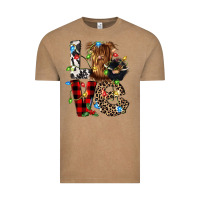 Love Cow Gnomies Vintage Tee | Teevron